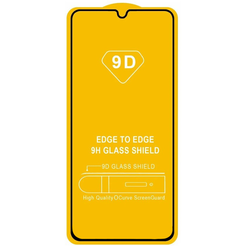 

Защитное стекло на Samsung Galaxy A14 (5G), 9D, черный, X-CASE
