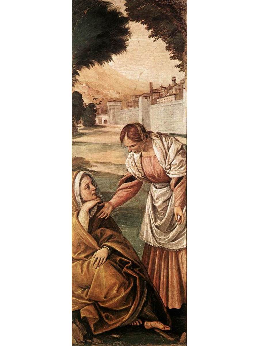 

Постер DRABS A2 Гауденцио Феррари St Anne Consoled by a Woman
