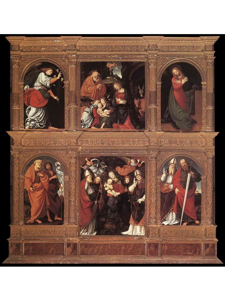 

Постер DRABS A2 Гауденцио Феррари Polyptych