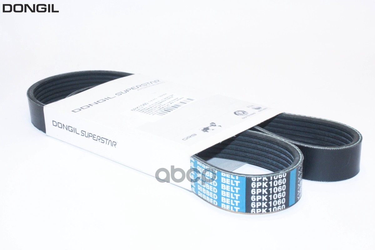 

Ремень Поликлиновый 6pk1060 DONGIL арт. 6PK1060
