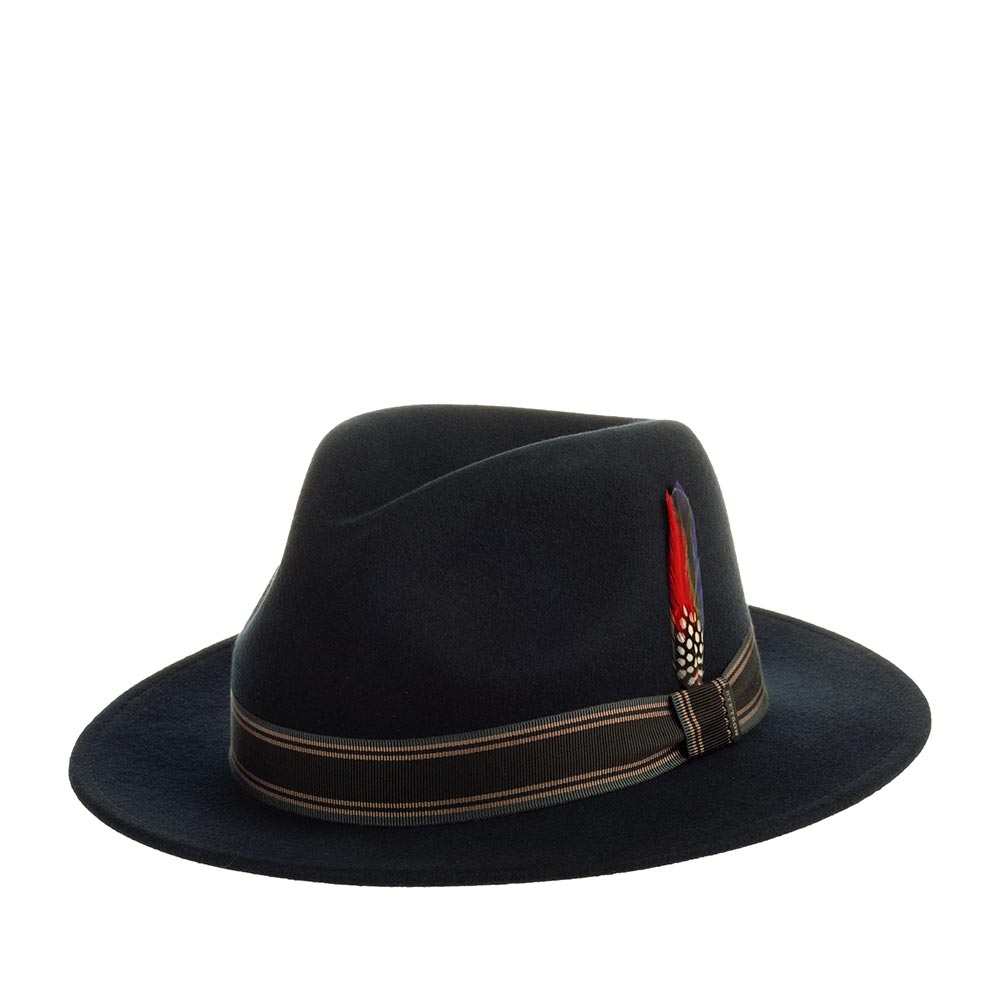 

Шляпа унисекс Stetson 2528117 TRAVELLER WOOLFELT темно-синяя, р, Синий, 2528117 TRAVELLER WOOLFELT