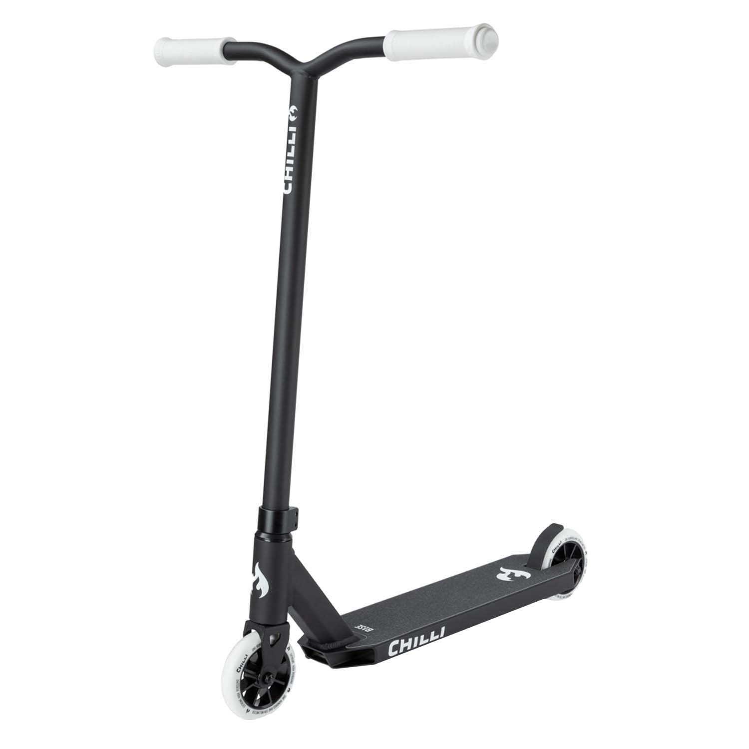 Самокат Трюковой Chilli Pro Scooter Base Black/White (Б/Р) 2022