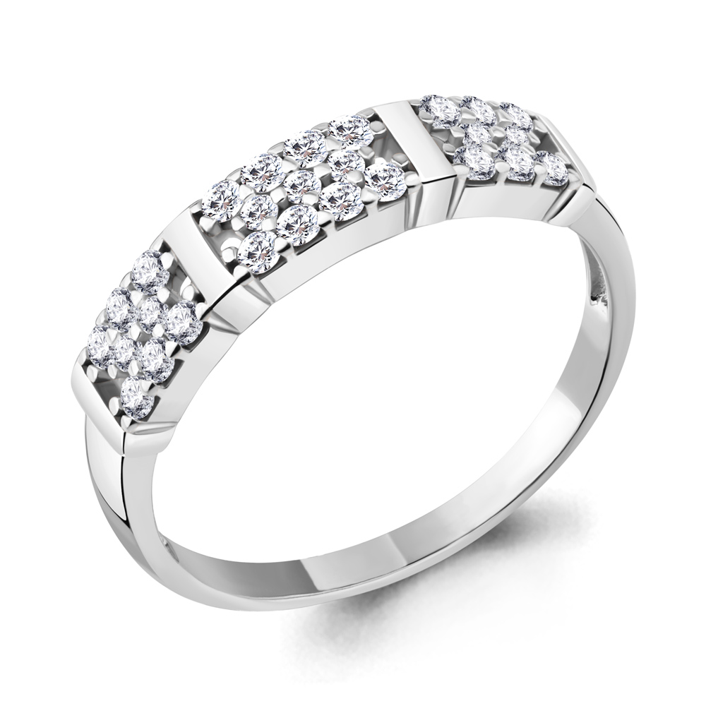 

Кольцо из серебра с фианитом Aquamarine Aquamarine 67384А_925_р р. 17, 67384А_925_р