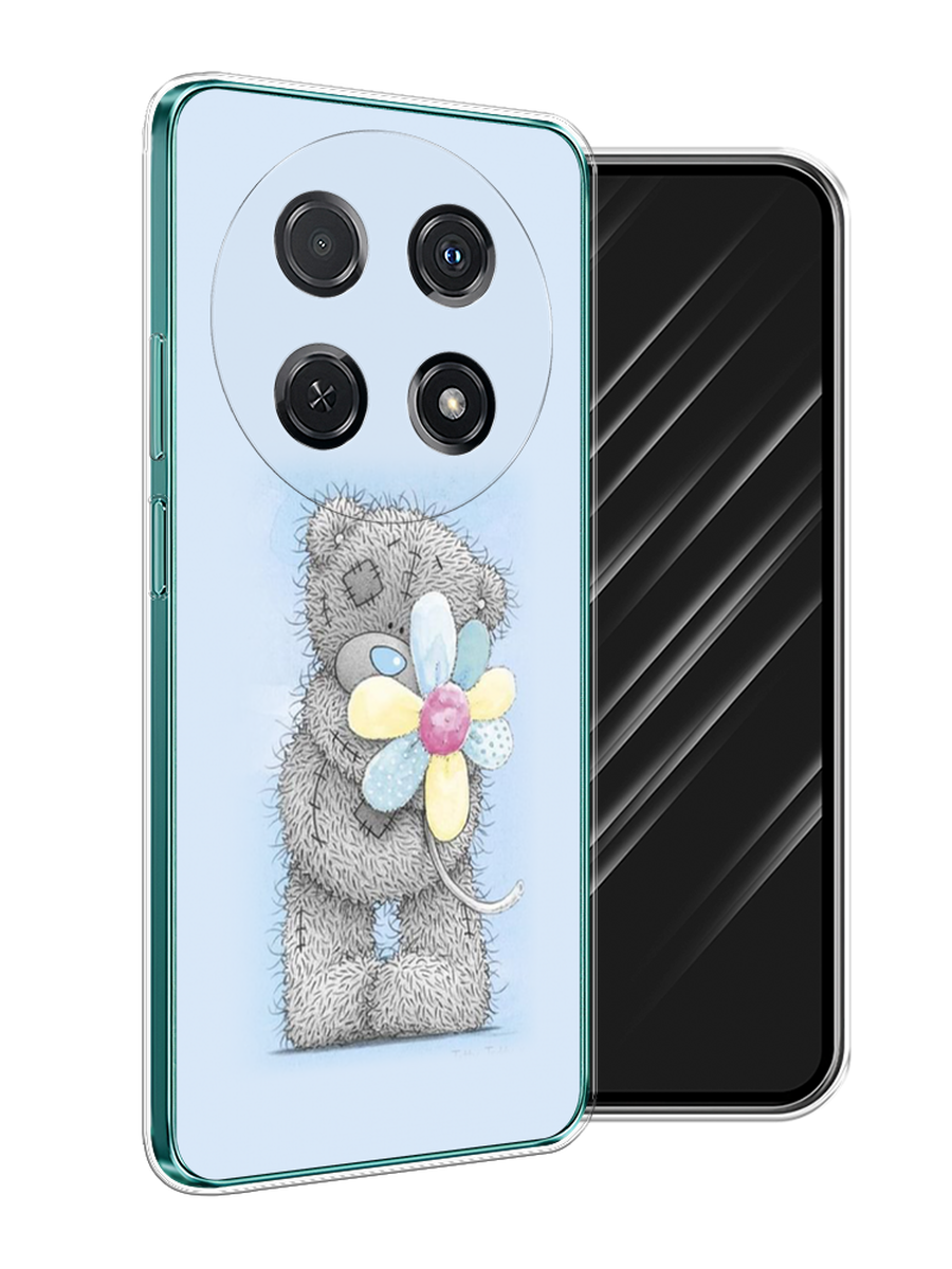 

Чехол Awog на Huawei Nova 12i "Me to you с ромашкой", Голубой;серый;желтый, 6123950-1