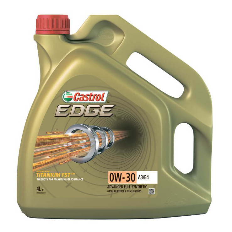 Моторное масло Castrol Еdgе А3В4 Тitаnium 0W30 4л 8111₽