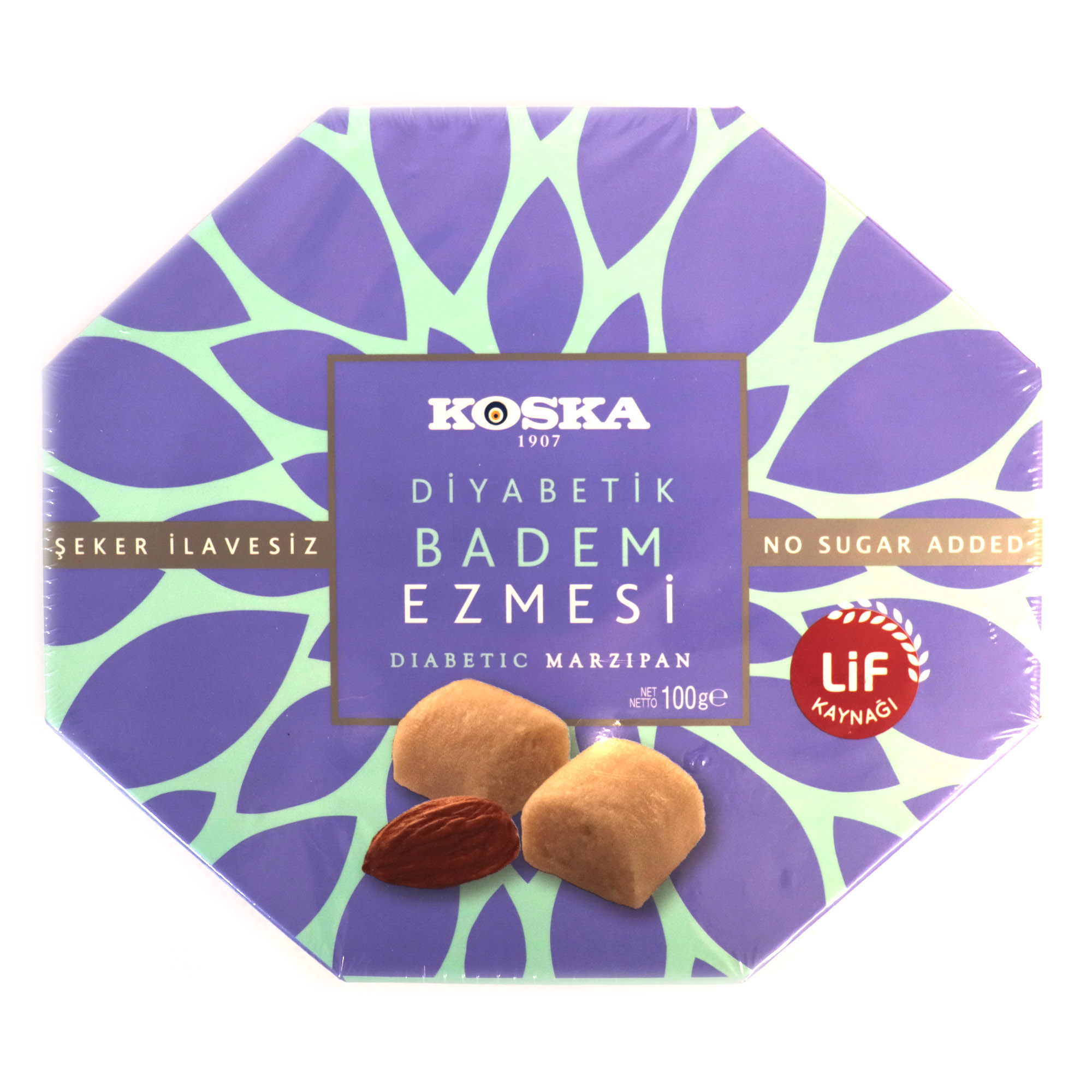 

Конфеты ореховые Koska Марципан без сахара 100 г