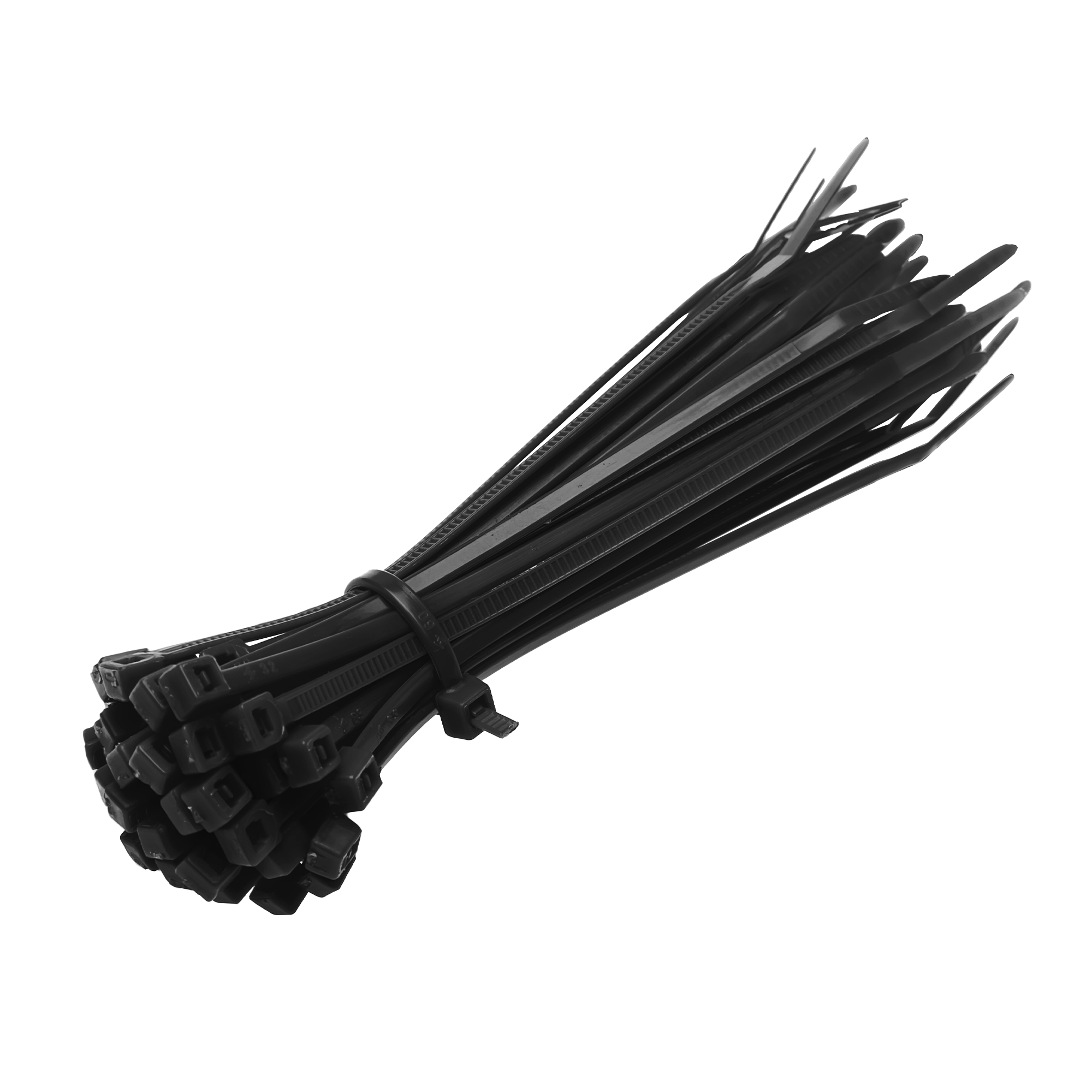 фото Хомут кабельный, нейлоновый, 200x3,6мм, черный, 25шт.,30231 5, duwi