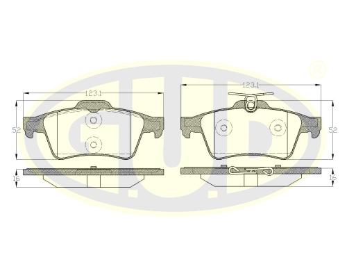 

Колодки зад frd c-max/focus c-max/focus ii/focus ii turnier 1.6-5.0 03-07