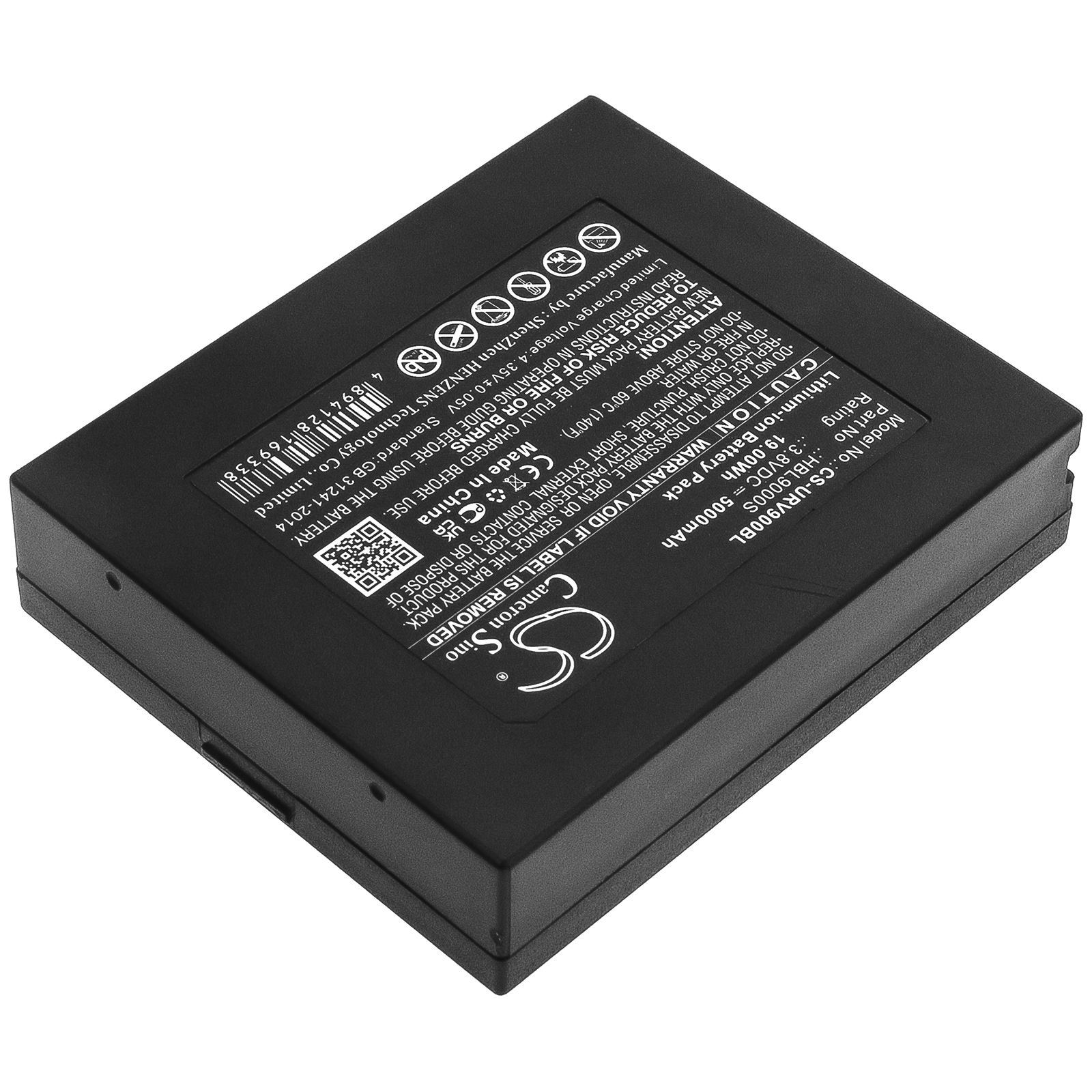 фото Аккумулятор cs-urv900bl для urovo i9000s 3.8v 5000mah oem