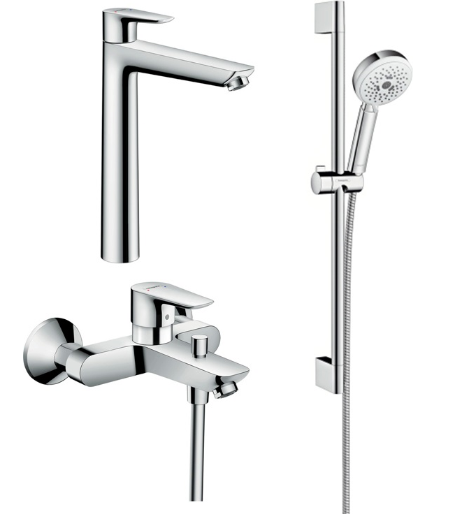 

Душевой комплект Hansgrohe Talis E 71740000 для ванны с душем, 3 режима струи, Talis E 71740000 для ванны с душем, 3 режима струи