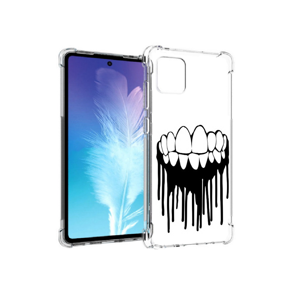 Чехол MyPads Tocco для Samsung Galaxy Note 10 Lite зубы (PT142413.491.372)