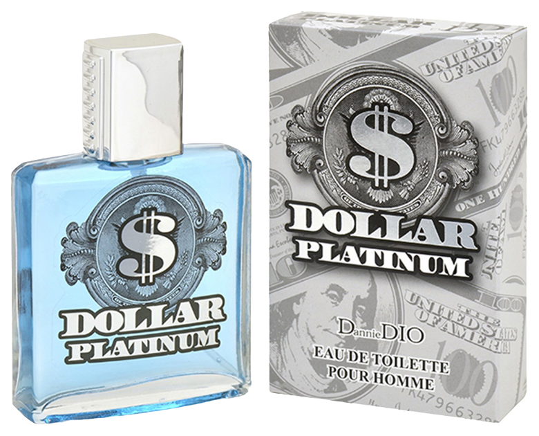 фото Туалетная вода мужская dollar platinum, 90 мл 7860190 positive parfum