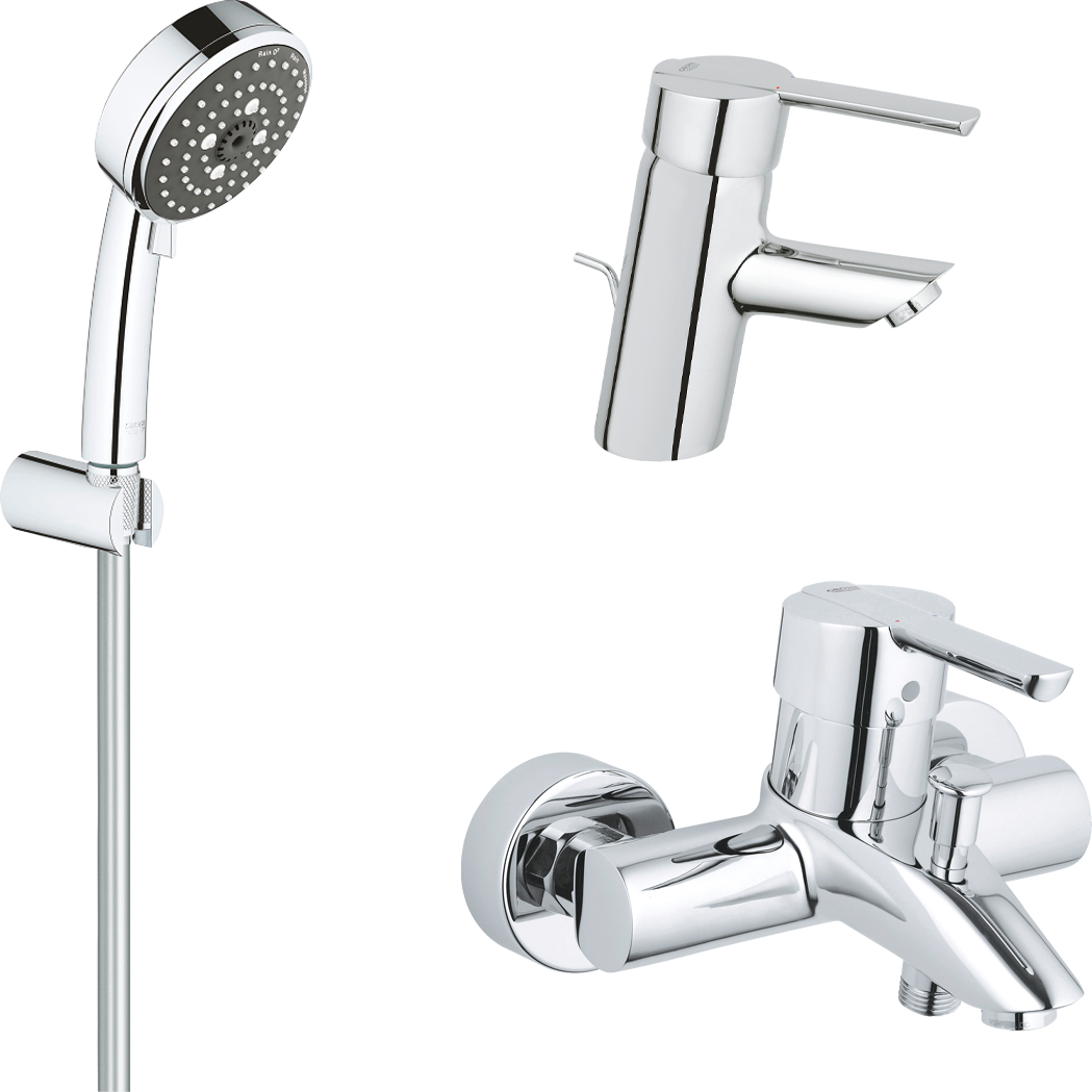 

Душевой комплект Grohe Vitalio Comfort 26176000 + 32269000 + 32557000, Vitalio Comfort 26176000 + 32269000 + 32557000