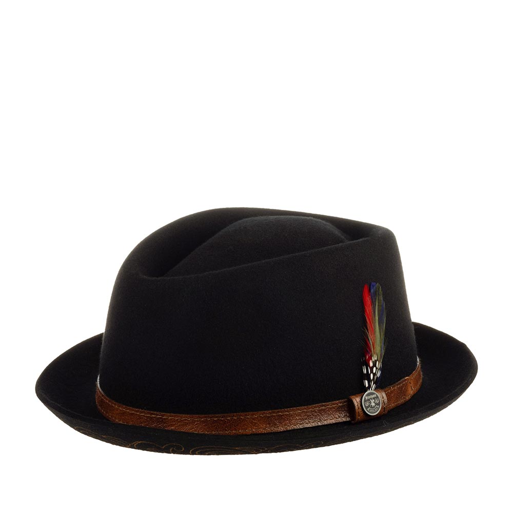 

Шляпа унисекс Stetson 1338107 DIAMOND WOOLFELT черная, р. 61, Черный, 1338107 DIAMOND WOOLFELT