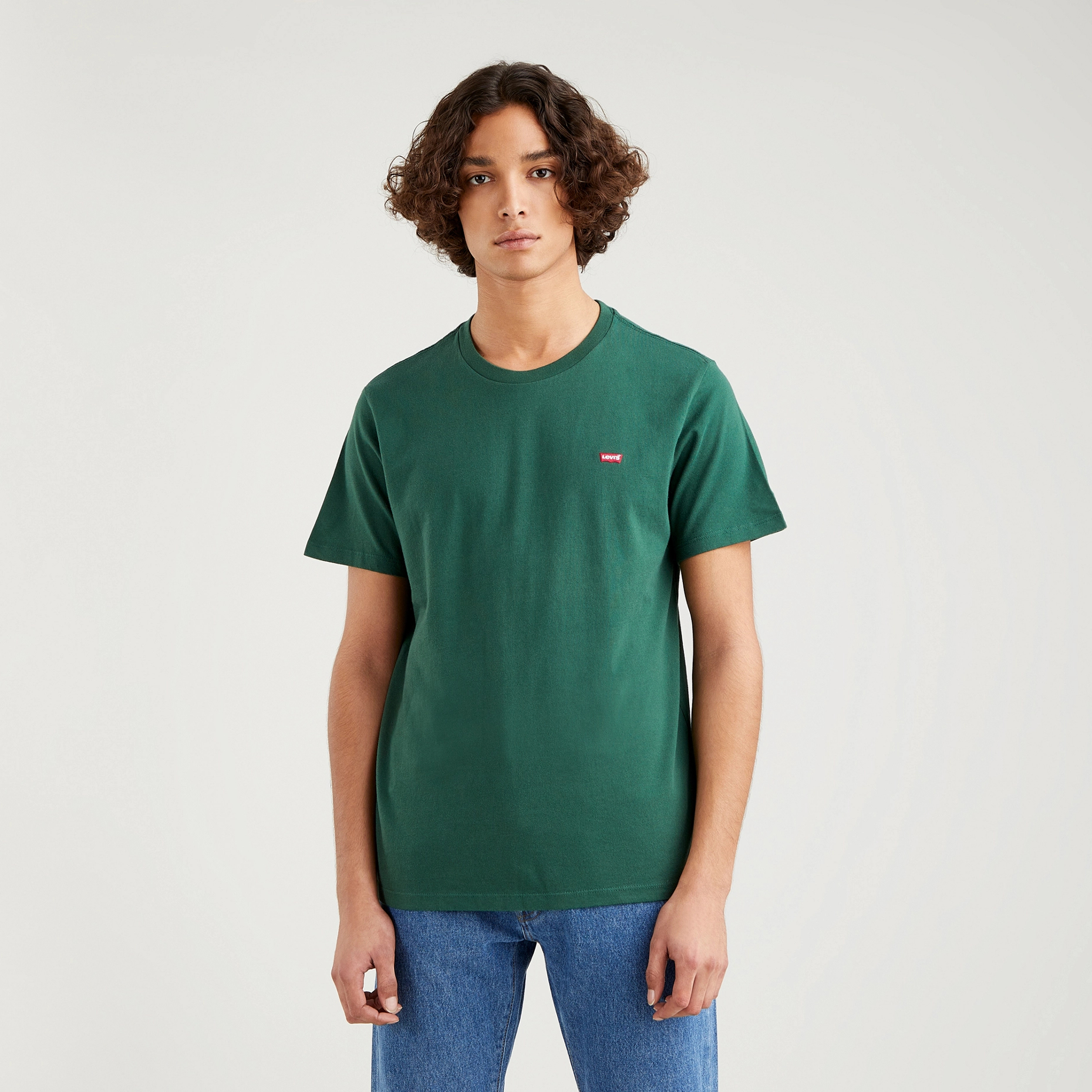 

Футболка мужская Levi's 56605-0101 зеленая XL, 56605-0101
