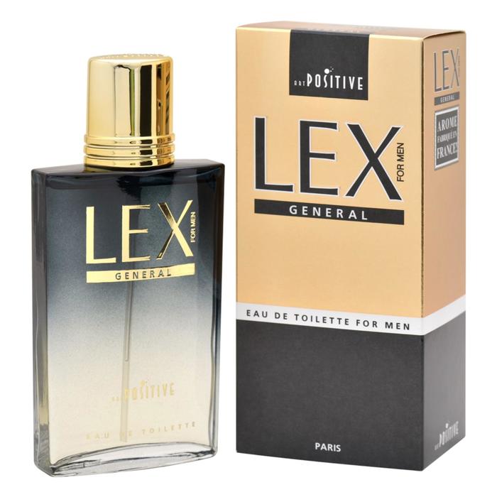 Купить Туалетная вода мужская LEX GENERAL, 90 мл 7262153, Lex General Man, 90 мл, Positive parfum