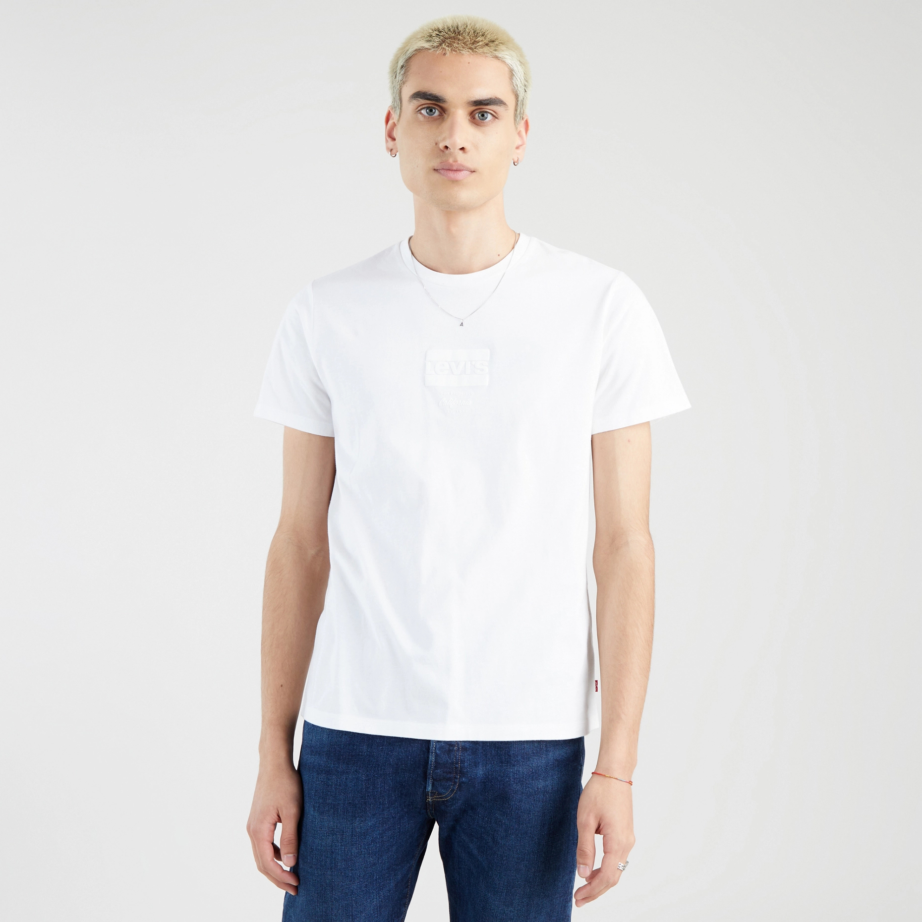 

Футболка мужская Levi's 39636-0059 белая 3XL, 39636-0059