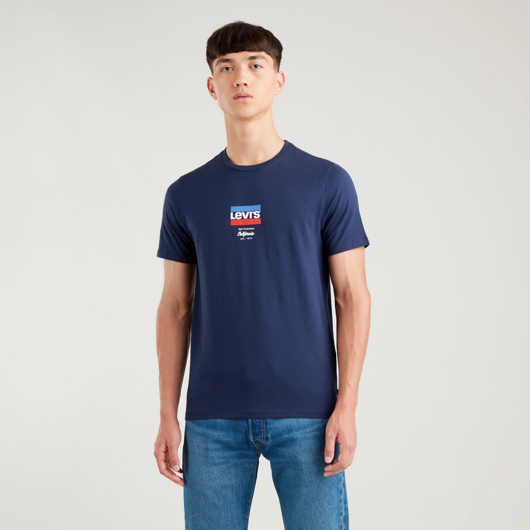 

Футболка мужская Levi's 39636-0061 синяя XXL, 39636-0061