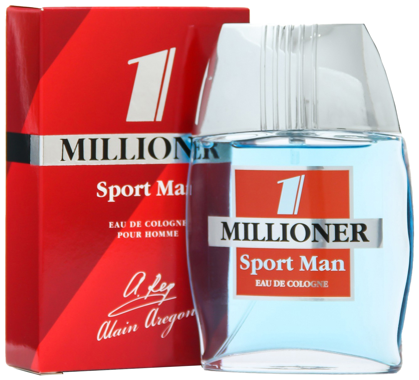 Одеколон мужской 1Millioner Sport Man 60 мл 7823214 дезодорант спрей мужской cool breeze sport men ice cube 200 мл