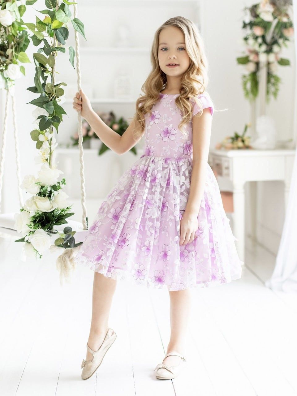 

Платье детское Batik 004 п22, розовый, 110, 004 п22