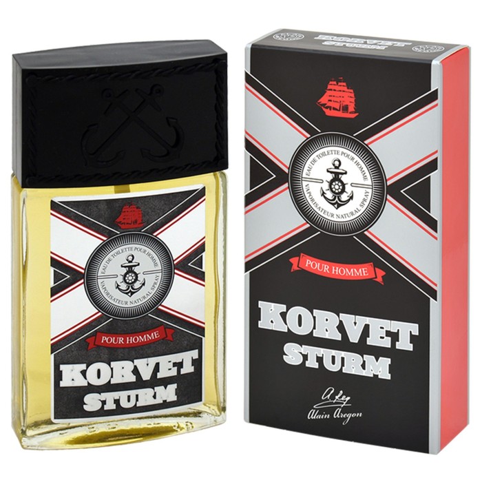 

Туалетная вода мужская Korvet Sturm 100 мл 7823233