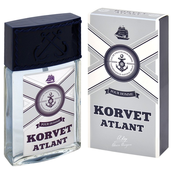

Туалетная вода мужская Korvet Atlant 100 мл 7823231