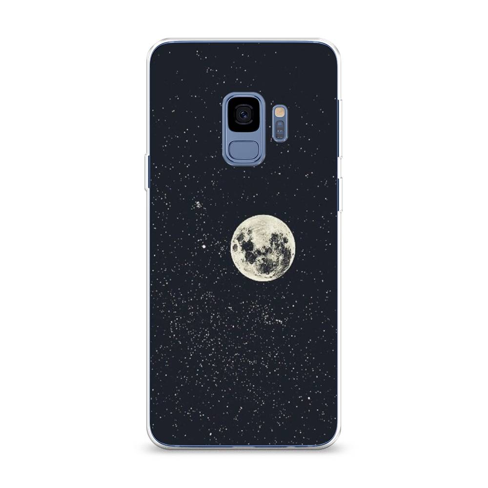 

Чехол на Samsung Galaxy S9 "Полнолуние", Красный, 25750-2
