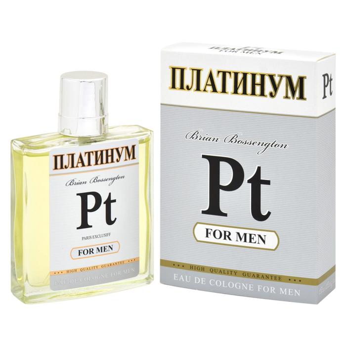 

Одеколон мужской PT ПЛАТИНУМ FOR MEN, 90 мл 7097932, Pt Платинум Man, 90 мл