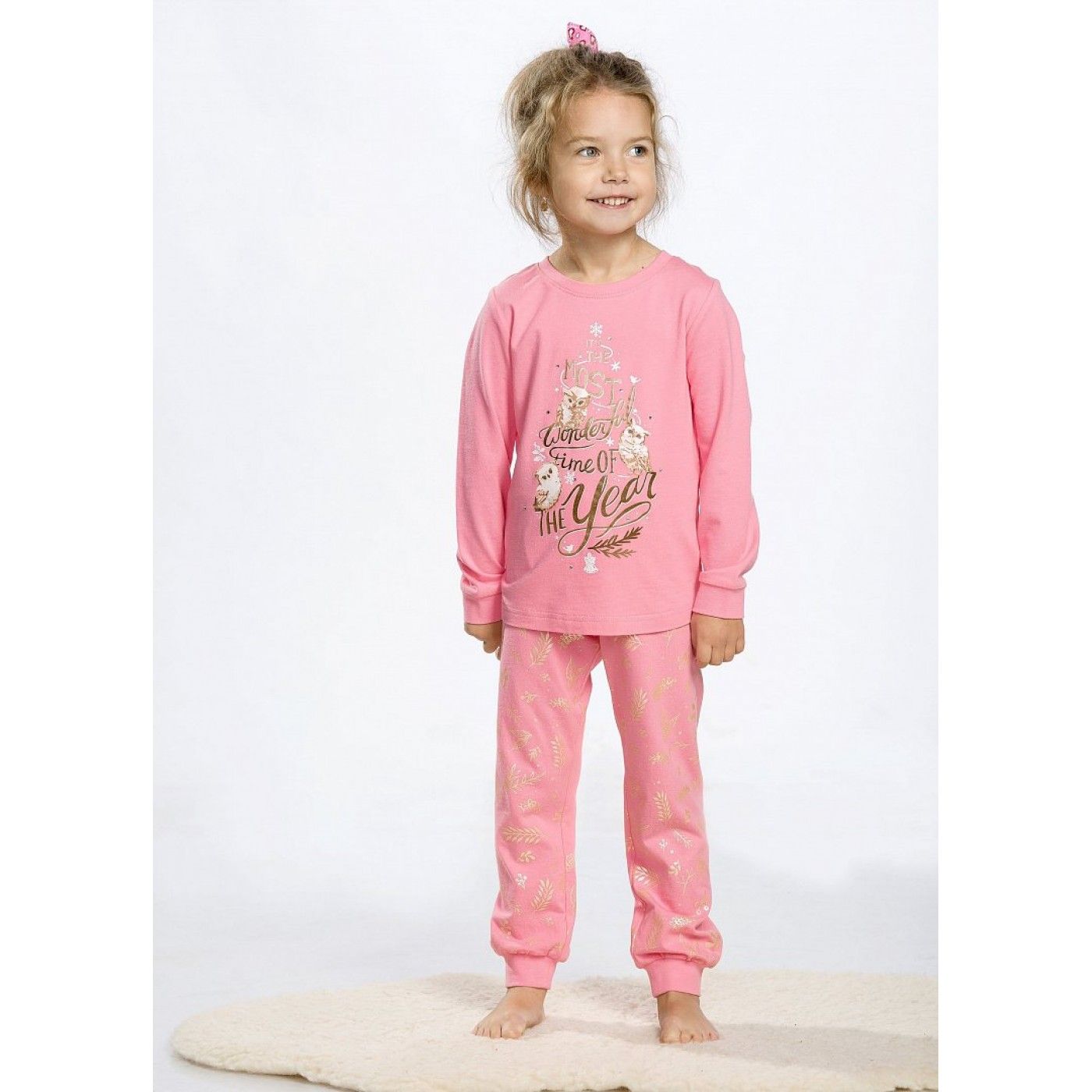 Пижама детская Pelican WFAJP3041, розовый, 86