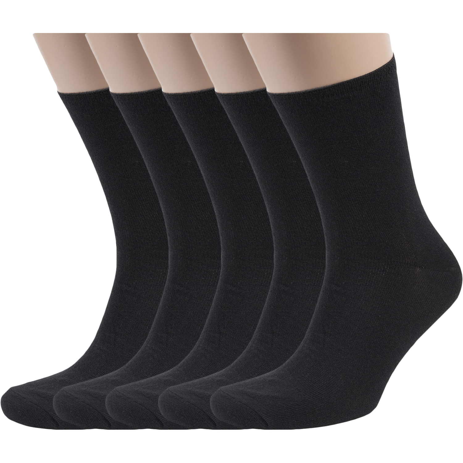 фото Комплект носков мужских челны текстиль 5-l49 черных 25
