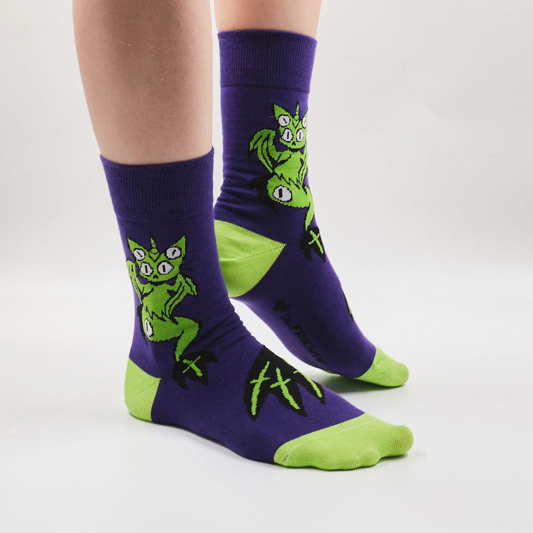 фото Носки мужские st. friday socks contest21-1117-16 фиолетовые 42-46