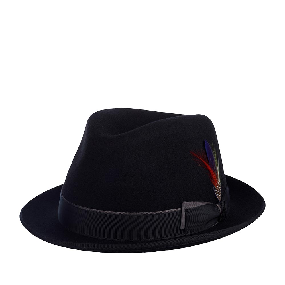 

Шляпа унисекс Stetson 1398116 PLAYER WOOLFELT черная, р. 57, Черный, 1398116 PLAYER WOOLFELT