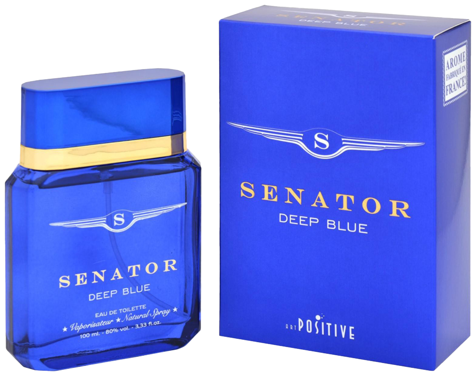 

Туалетная вода мужская SENATOR DEEP BLUE, 100 мл 7262117, Senator Deep Blue Man, 100 мл