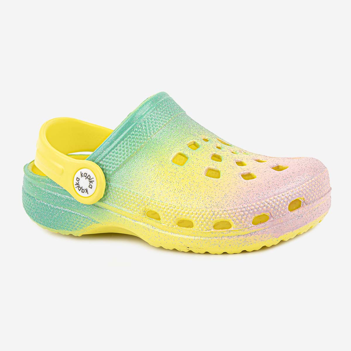 

Сабо детские Kapika 83216-2, цвет желтый, размер 32 EU, 83216