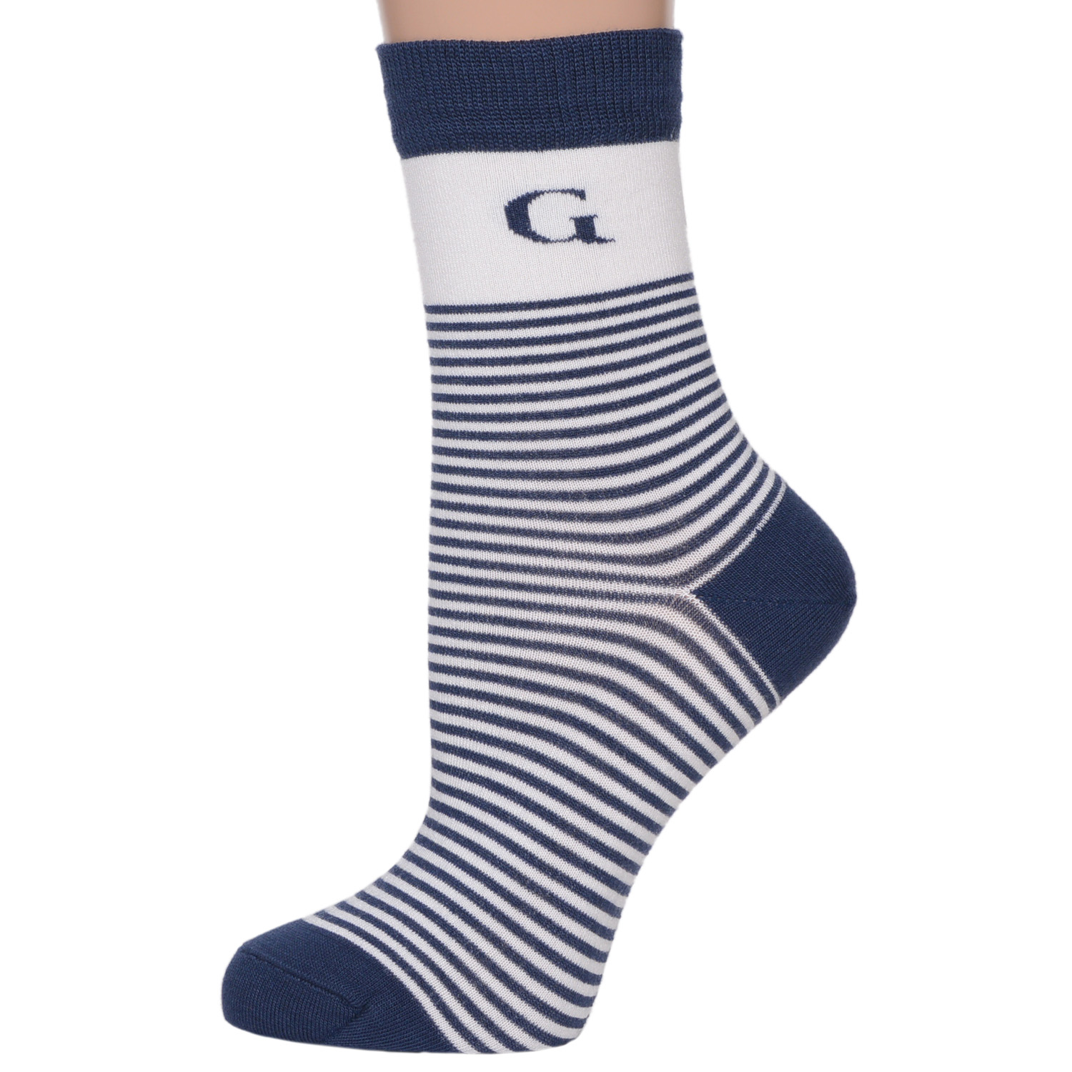 фото Носки женские grinston socks 21d1 синие 25