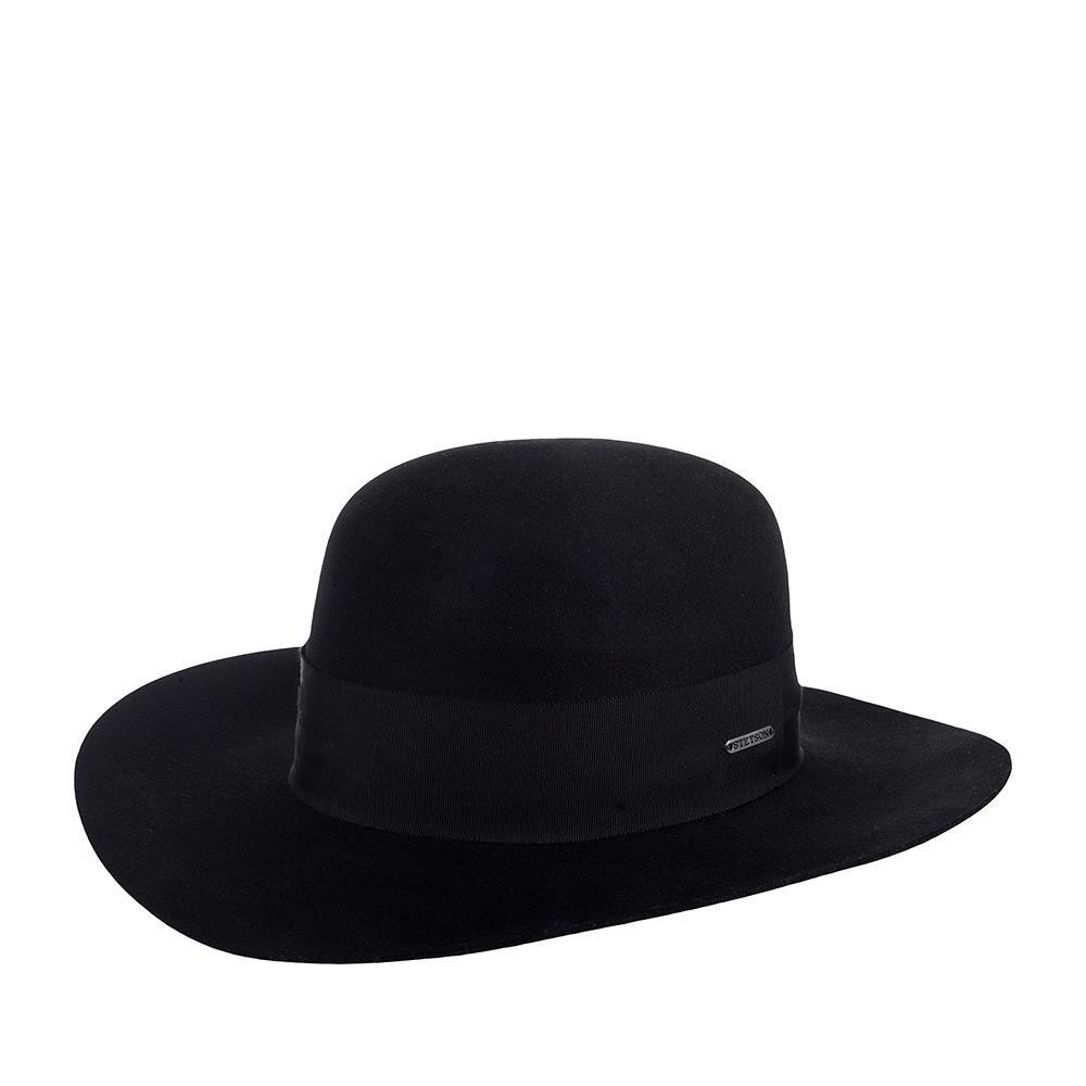 Шляпа унисекс Stetson 3598112 WESTERN WOOLFELT черная, р. 57