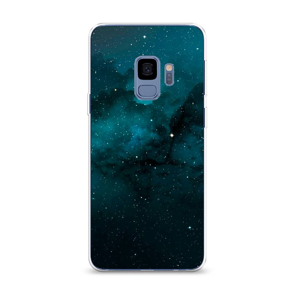 

Чехол на Samsung Galaxy S9 "Синий космос", 25750-2