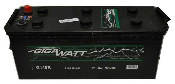 

Gigawatt 0185364035 Аккумулятор Gigawatt Грузовой Sli 12V 140A/H 760A (513X189X223) Оп