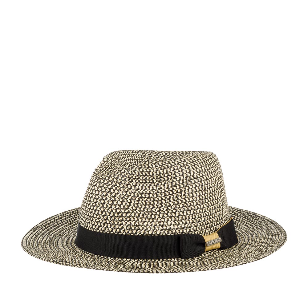 

Шляпа унисекс Stetson 2478519 TRAVELLER TOYO черная / бежевая, р. 61, Черный, 2478519 TRAVELLER TOYO