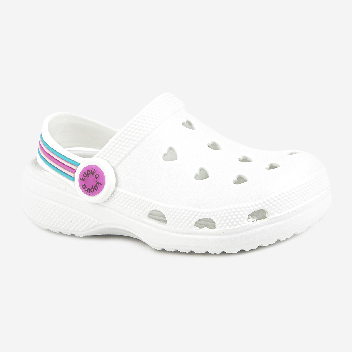 

Сабо детские Kapika 83214-3, цвет белый, размер 32 EU, 83214