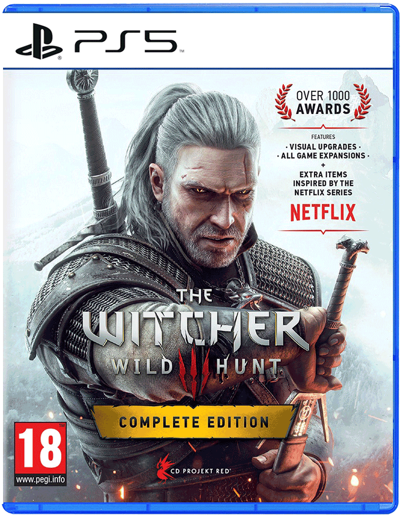 

Игра Sony Ведьмак 3: Дикая охота - Complete Edition PS5, русская версия, Ведьмак 3: Дикая Охота - Complete Edition [PS5, рус]