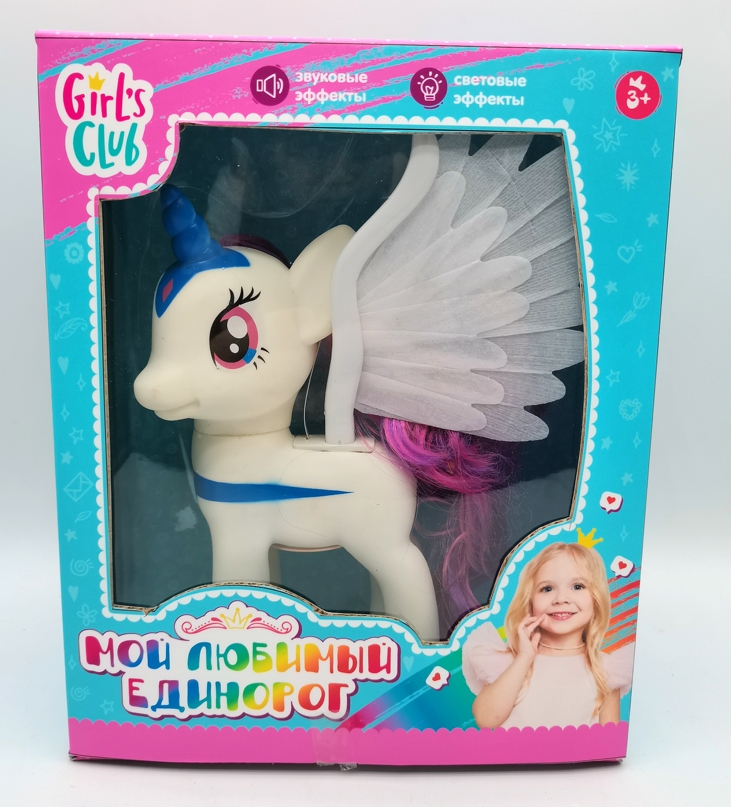 Единорог Girls club, световые и звуковые эффекты IT108528