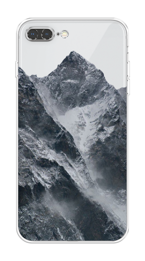 

Чехол на Apple iPhone 8 Plus "Горы арт 4", Серый;бежевый, 10950-2