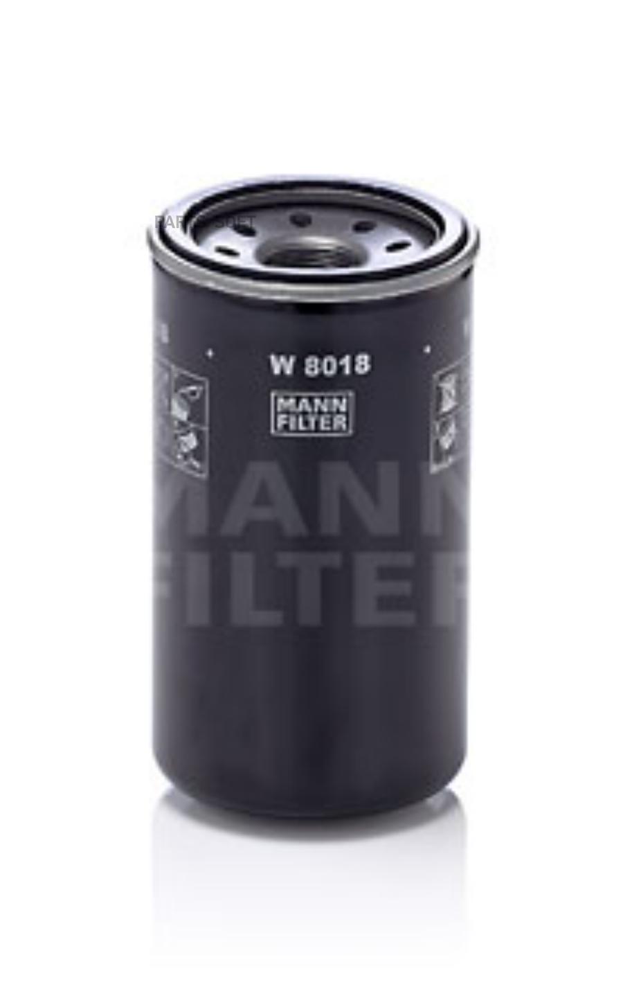 

Фильтр масляный Isuzu D-MAX I 02>12 MANN-FILTER W8018