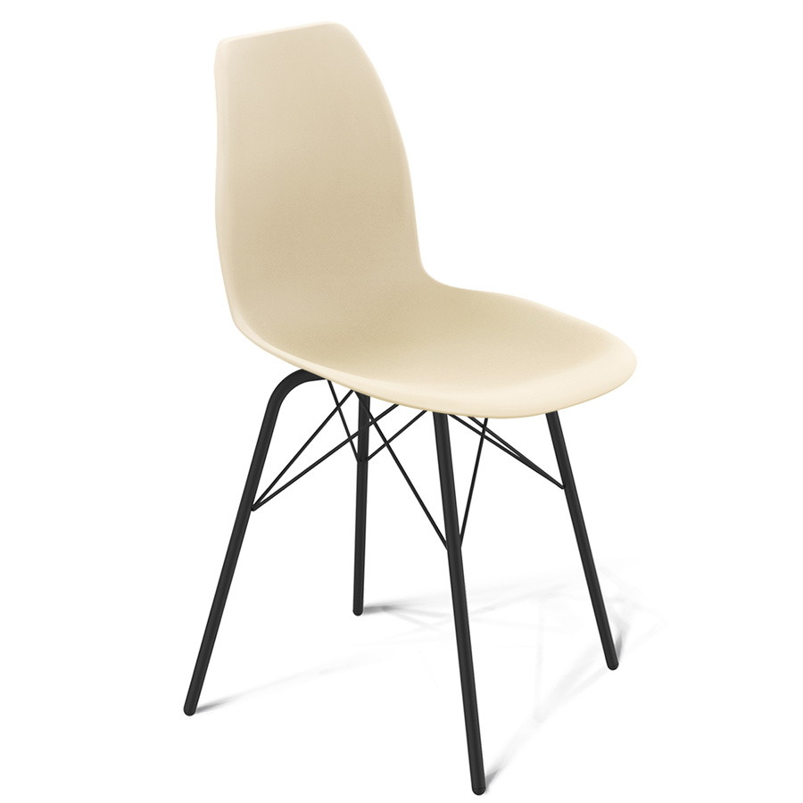 

Стул Sheffilton SHT-ST29/S64 бежевый ral1013/черный муар, SHT-ST29/S64