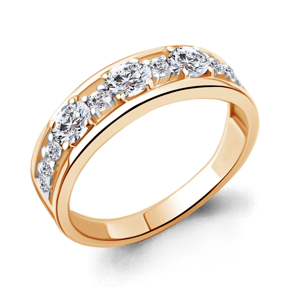 

Кольцо из серебра с фианитом Aquamarine Aquamarine 67370А_925_з р. 20,5, 67370А_925_з