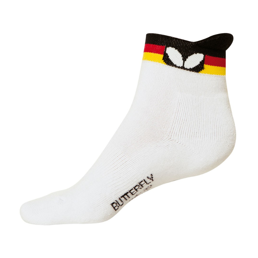 Носки унисекс Butterfly Socks Germany Short 23 x1 белые 34-37