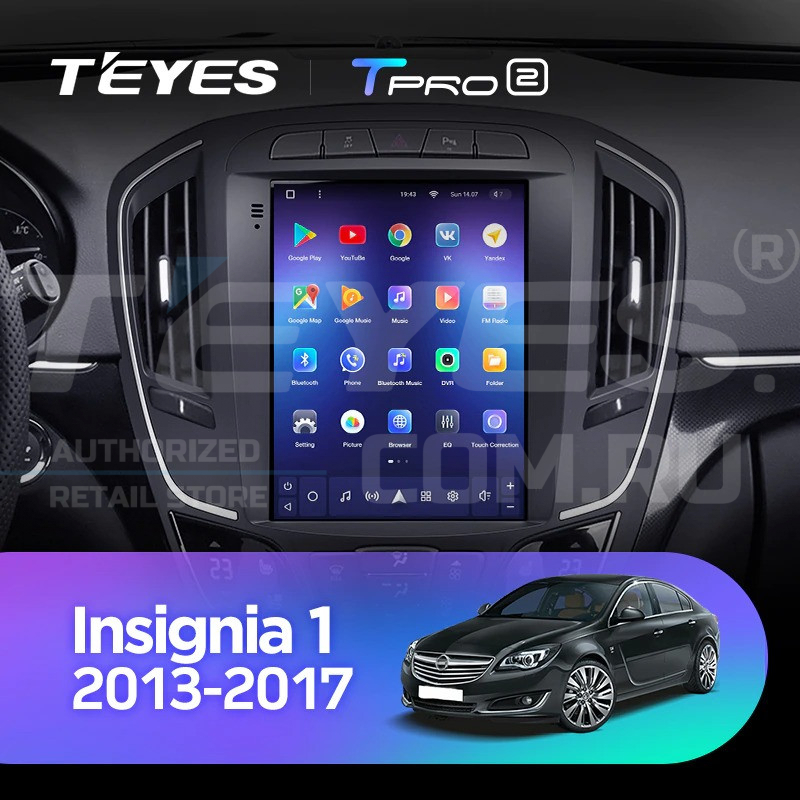 

Штатная магнитола Tesla style Teyes TPRO 2 4/64 Opel Insignia 1 рестайлинг 2013-2017, Tesla style Teyes TPRO 2 Opel Insignia 1 рестайлинг 2013-2017