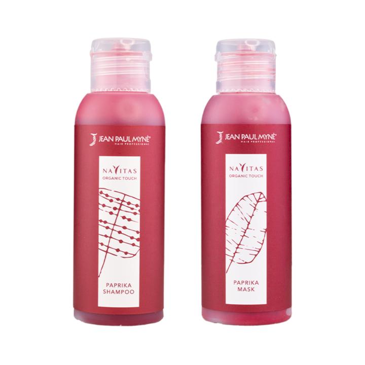 

Тонирующий оттеночный шампунь + маска, Navitas Organic Touch Paprika 2х100 мл