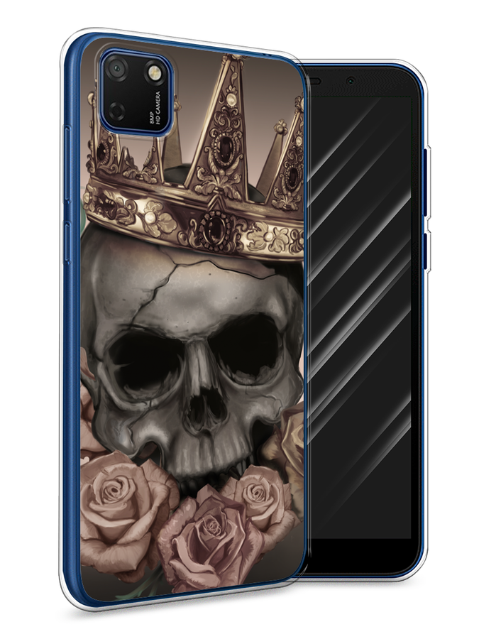 

Чехол Awog на Honor 9S "Череп 22", Серый;черный;бежевый, 6102650-9